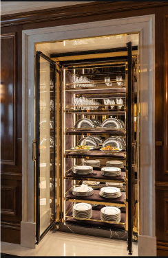 Dumbwaiter service lift concept